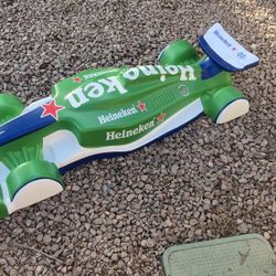 Heineken Formula 1 Racecar Display 