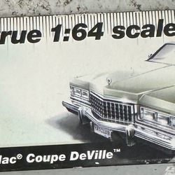 collectable 1976 Cadillac  Coupe  Deville true 1:64 scale 