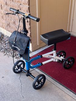 Knee Scooter, Just Assembled, Everything But Bag