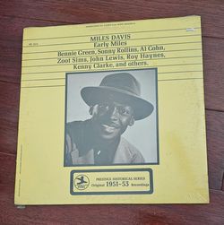 Miles Davis Early Miles 1(contact info removed) Original Recordings Vinyl Record 1969 Release SEALED