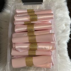 Pink  Event/Party Napkins - Soft Satin