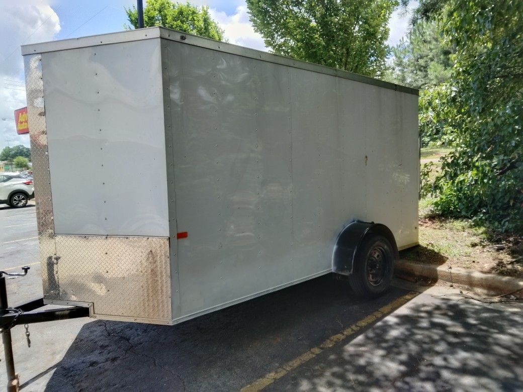 6x12 Enclosed Trailer