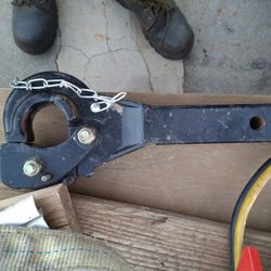 REESE Pintle Hook Mount: Hitch Mount, 10,000 lb Gross Vehicle Wt Capacity, 2,000 lb Tongue Wt, Steel