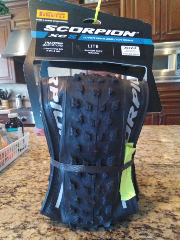 Brand New Pirelli Scorpion XC-S The Ultimate Grip In Loose/ Soft Terrain Buy Two Tires 65.00 Firm On Price!