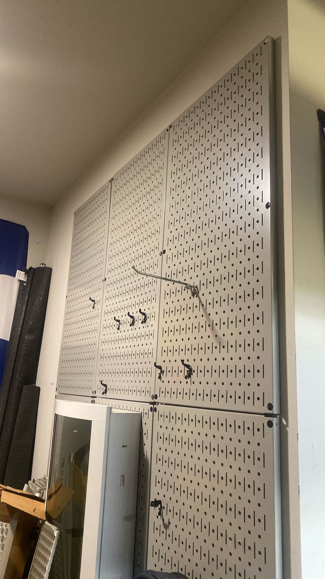 Wall Control Pegboard Value Pack - (3) Pack of Wall Control 16-Inch Tall x 32-Inch Wide Horizontal Metal Wallboards for Easy to Install Home & Garage