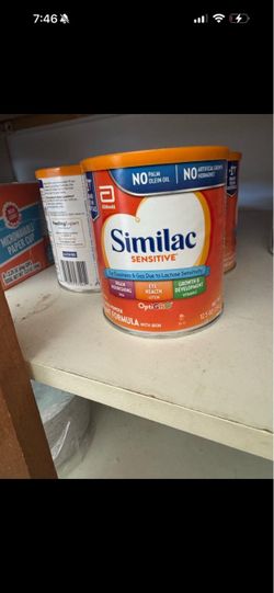 Similac sensitive formulas