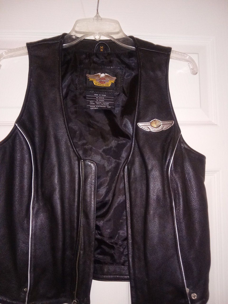 Harley Davidson leather- women's M