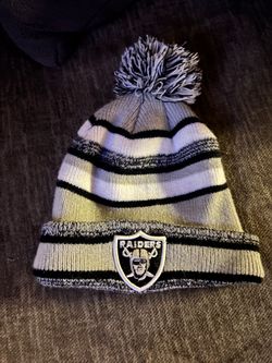 Oakland Raiders Knit Beanie Winter Hat