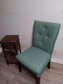 Chair And Side Table