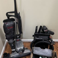 Complete Kirby Avalir G10D Upright Vacuum Cleaner Attachments Shampooer System