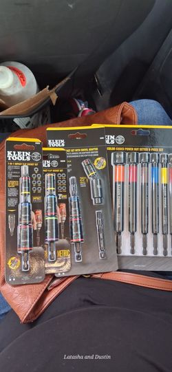 Klein Tools Socket & Nut Setter Set Bundle