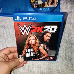 WWE 2k20 Game PS4