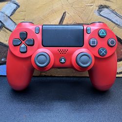DUALSHOCK 4 Wireless Controller in Magma Red for PlayStation 4