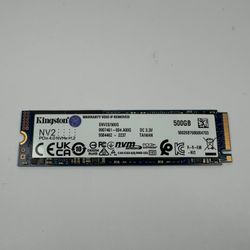 Kingston 2280mm SNV2S/500G 500GB M.2 NVMe Gen 4.0 x 4 SSD