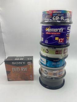Lot of DVD RW and DVD R - Sony, Memorex, TDK