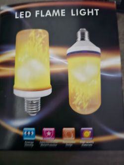 Led flame light