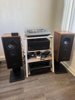 KEF Reference 103/3 With Matching Kube Equalizer