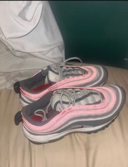 Nike Air Max 97 sneakers in red and grey