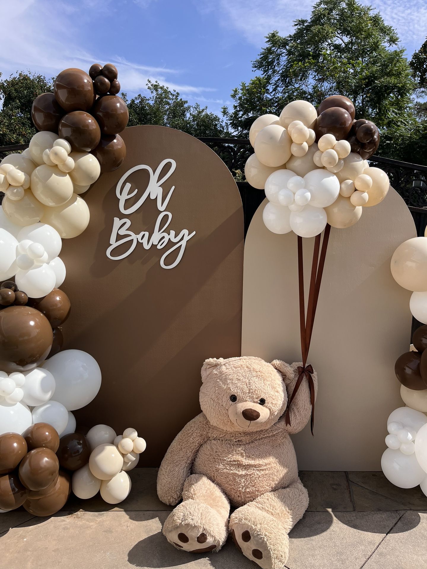 Balloons Decor Backdrop