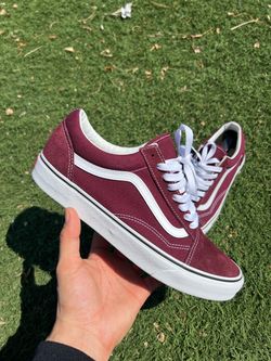 Sz 10.5 Burgundy Vans $20 FIRM NO TRADES