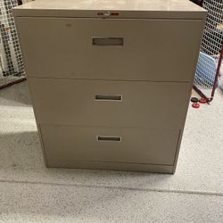 File Cabinet and metal Book Case 