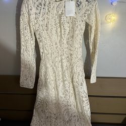 Zimmermann Lace Midi Dress Size US 2P