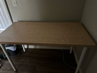 IKEA table/desk with wire organizer