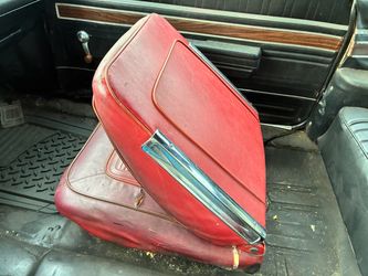 Classic Pontiac bucket seats