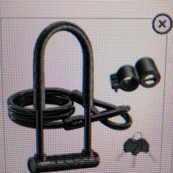 Heavy Duty Bike Lock U Shackle 