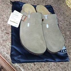 Birkenstock Boston Soft Footbed Suede + Bag
