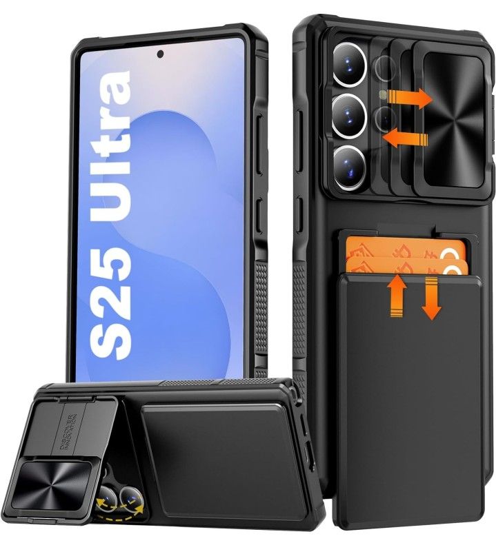 Galaxy S25 Ultra Case with Card Holder