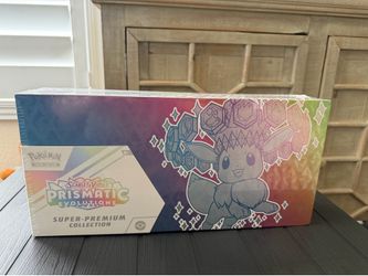 Pokémon Scarlet Violet Prismatic Evolution Super Premium Collection