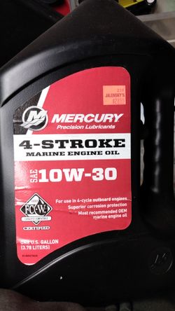 Mercury motor oil