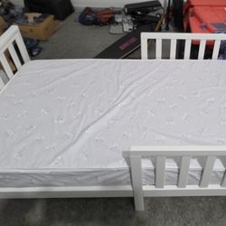 Toddler w/Mattress/Full Size Headboard Footboard 