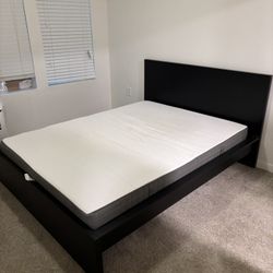 IKEA MALM Bed Frame w/ Mattress