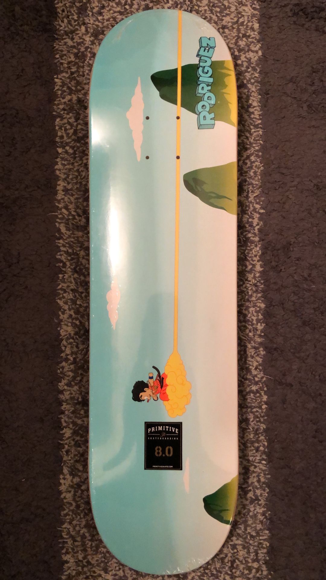 Primitive Paul Rodriguez Flying Nimbus Deck