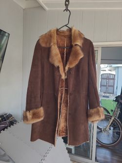 Blue Duck Shearling Coat