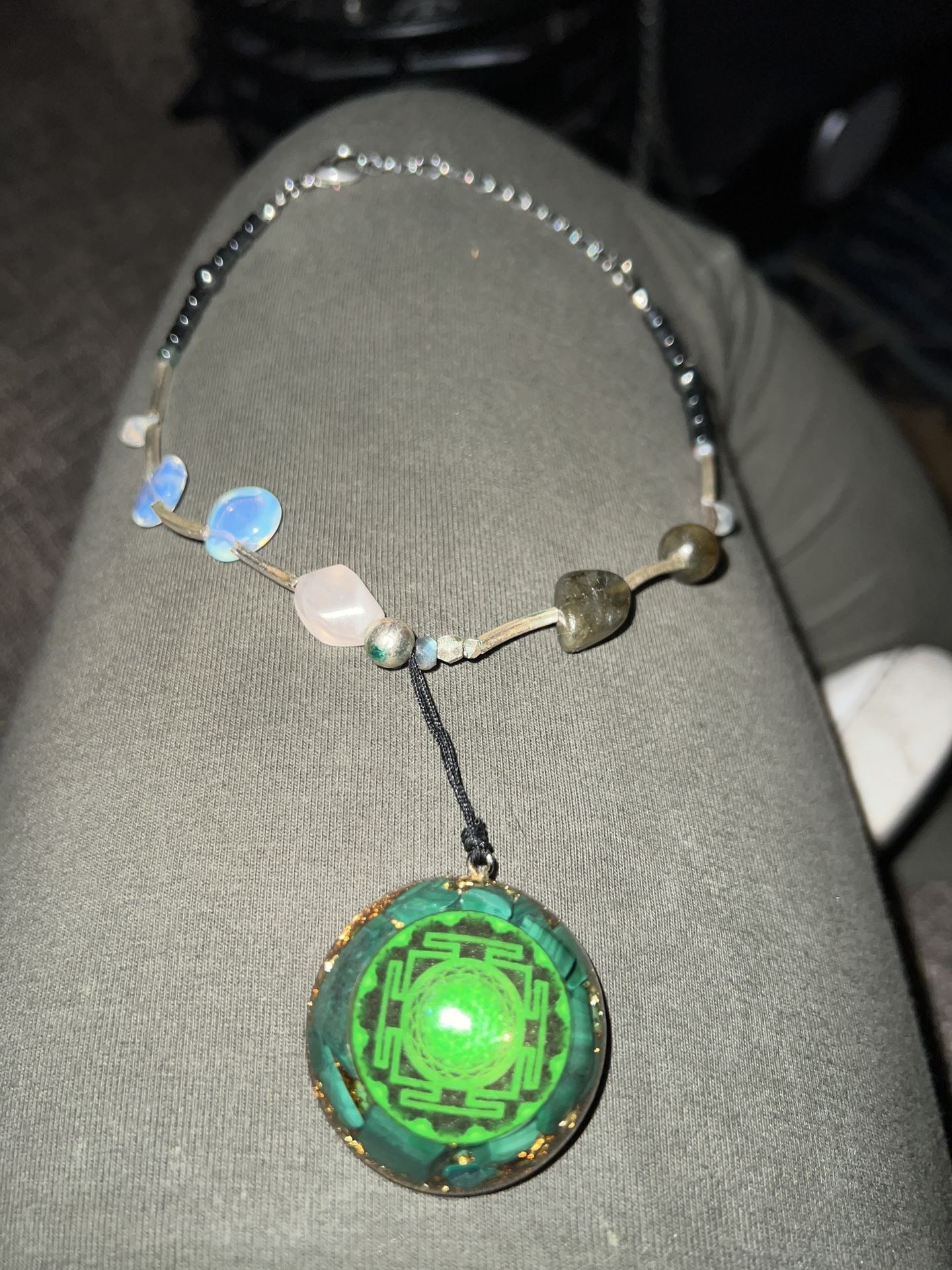 Original Art Choker Necklace