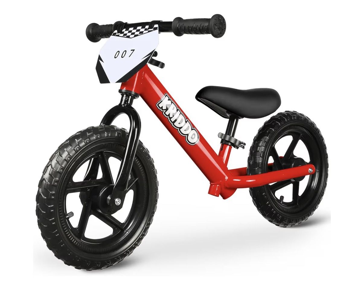 KRIDDO Toddler Balance Bike 2 Year Old, Age 18 Months to 5 Years Old