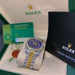 Iced Out Rolex Watch 