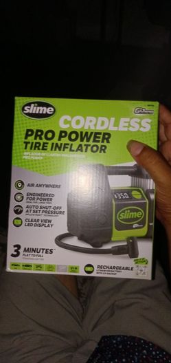 SLIME - Cordless Pro Power Tire Inflator