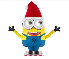 $200 - (( Brand New In Box )) - Universal 3.5FT Animated LED Dave Minion Life-Size Holiday Character