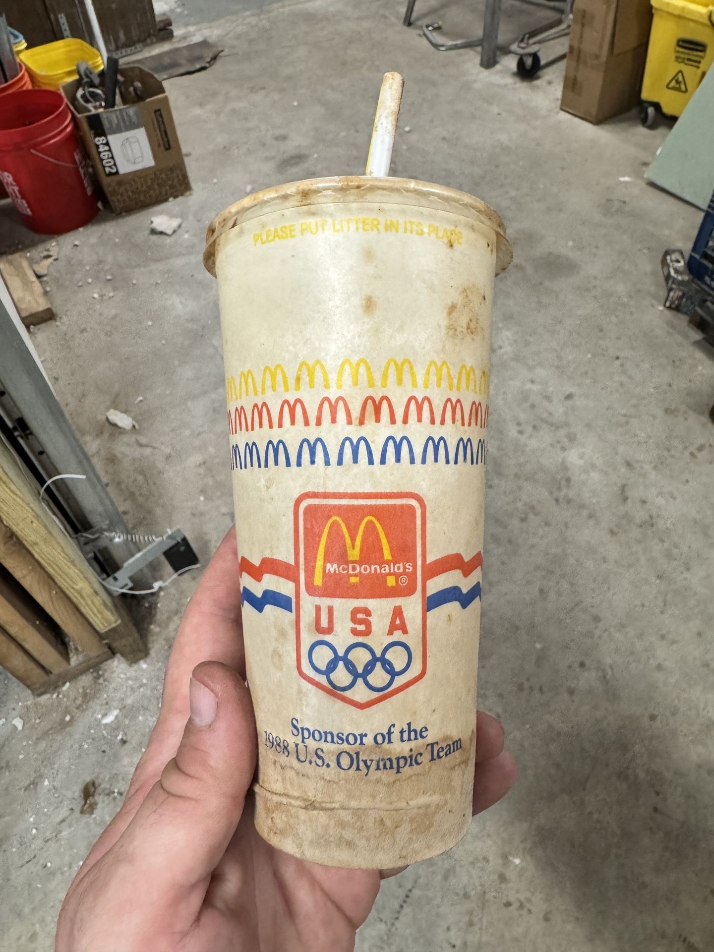 1988 McDonald’s USA Olympics cup