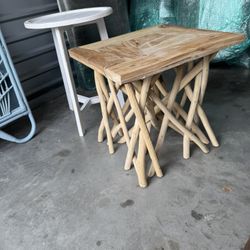 White End Table Or Lamp Table