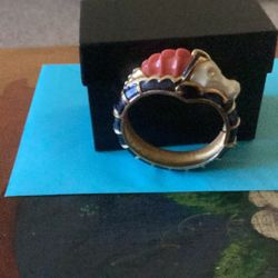 Hattie Carnegie Seahorse Bangle