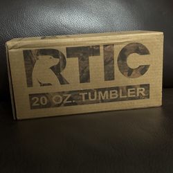 Brand new RTIC 20oz. Tumbler camouflage.
