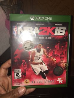 NBA 2K16 sealed for XBOX ONE