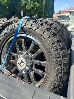 Rims with tires