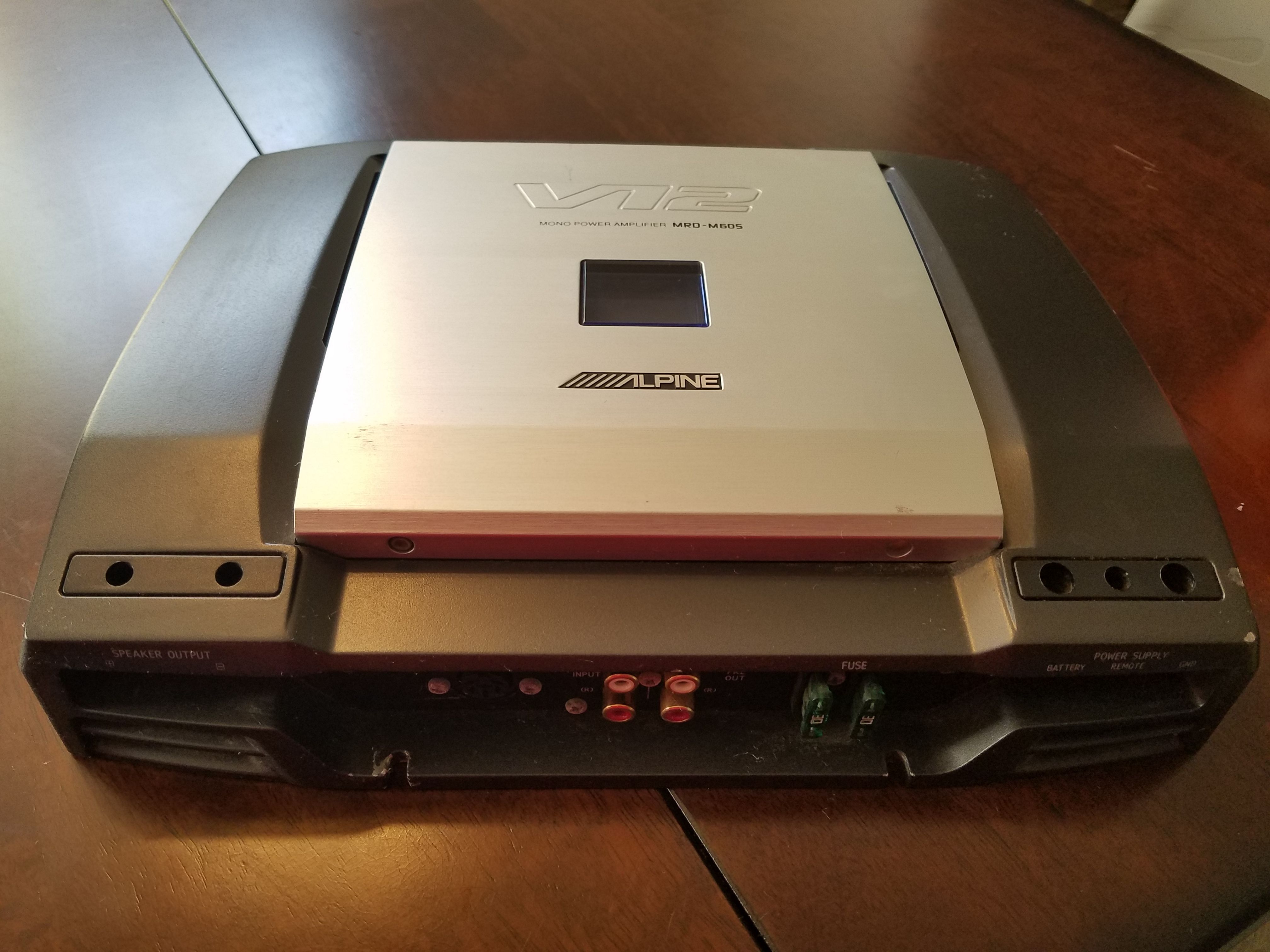 Alpine MRD-M605 V12 Digital Mono Amplifier