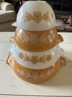 Pyrex Butterfly Cinderella Bowls